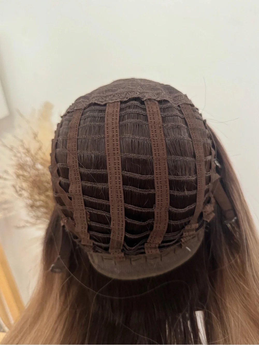 Long Layered Brown Ash Blonde Balayage Side Bangs - Natural Look